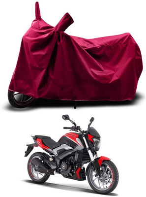 KEDIT Two Wheeler Cover for Bajaj(Dominar 250, Maroon)