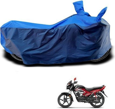 DeepShakshi AUTOMOTIVE Waterproof Two Wheeler Cover for Honda(Dream Yuga, Blue)