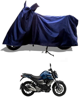 AASHTIK MART Two Wheeler Cover for Yamaha(FZ S FI New, Blue)
