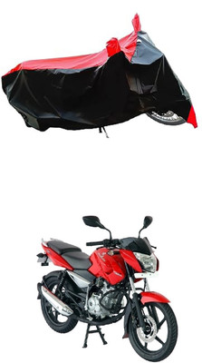 VESMEI Two Wheeler Cover for Bajaj(Pulsar 150 BS6, Red)