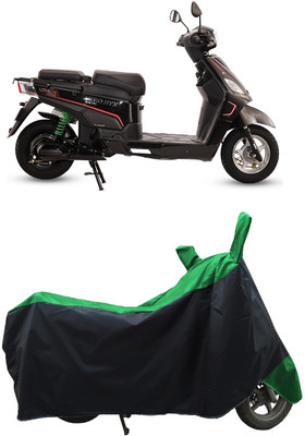 Coxtor Waterproof Two Wheeler Cover for Hero(Electric NYX HX, Green)