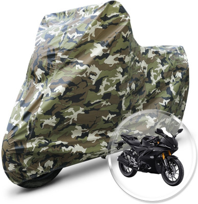 Neodrift Two Wheeler Cover for Yamaha(YZF R15, Green)