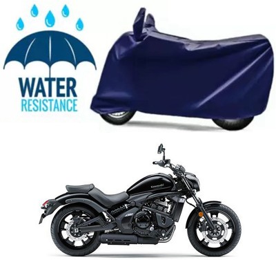 Furious3D Two Wheeler Cover for Kawasaki(Vulcan S, Blue)