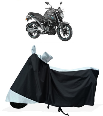 Tricway Two Wheeler Cover for Yamaha(FZ-S Fi Version 3.0, White)