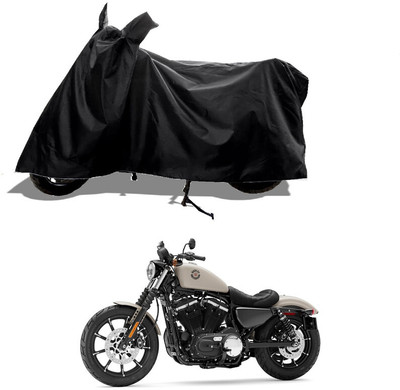 GROFATIK Two Wheeler Cover for Harley Davidson(Iron 883, Black)