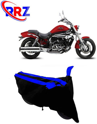 RRZ Waterproof Two Wheeler Cover for Hyosung(Aquila Pro 650, Black, Blue)