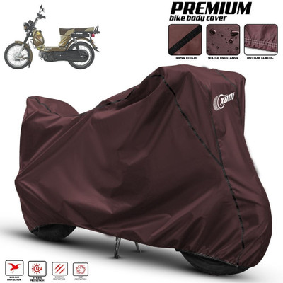 xodi Waterproof Two Wheeler Cover for TVS(XL 100 Comfort BS6, Maroon, Black)