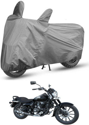 MMSSTAR Waterproof Two Wheeler Cover for Bajaj(Avenger 180 Street, Grey)