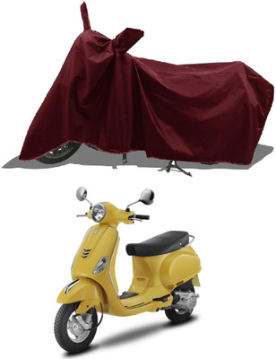 AESTRYD Two Wheeler Cover for TVS(XL 1200, Maroon)