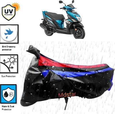 MMSSTAR Waterproof Two Wheeler Cover for Yamaha(Ray Z, Black)