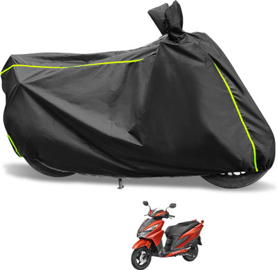 Euro Care Waterproof Two Wheeler Cover for Honda(Grazia, Black)