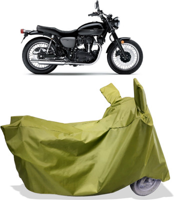 Amexride Two Wheeler Cover for Kawasaki(W800 BS6, Maroon)