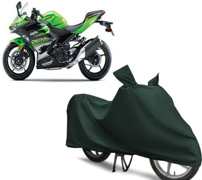 EGAL Waterproof Two Wheeler Cover for Kawasaki(Ninja 650 BS6, Green)