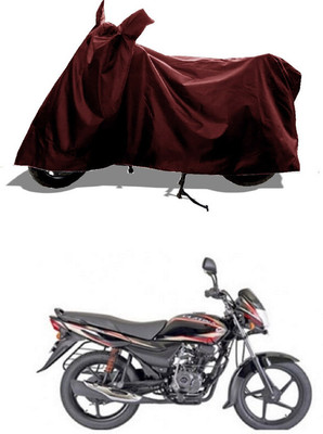 GROFATIK Two Wheeler Cover for Bajaj(Platina 125, Maroon)