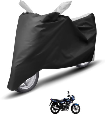Caronix Waterproof Two Wheeler Cover for Bajaj(Discover 135, Silver)