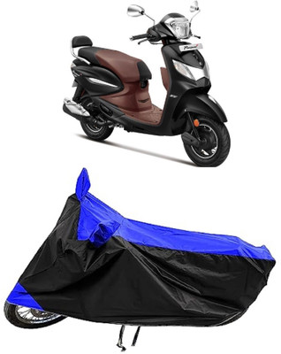 MMSSTAR Two Wheeler Cover for Hero(Pleasure Plus, Blue)