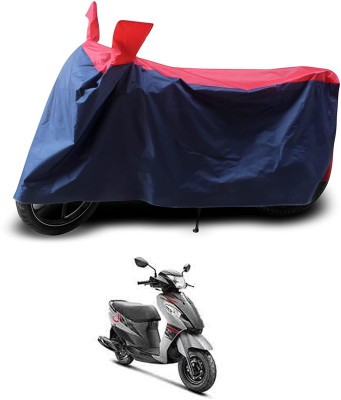 KEDIT Two Wheeler Cover for Suzuki(Let's, Red, Blue)