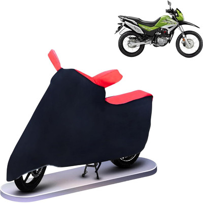 KEDIT Two Wheeler Cover for Hero(Impulse, Red, Black)