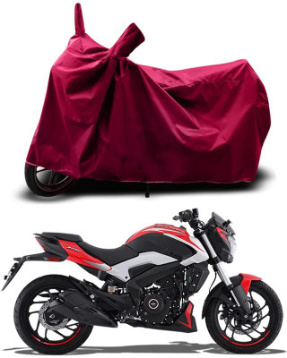 KEDIT Two Wheeler Cover for Bajaj(Dominar 250, Maroon)