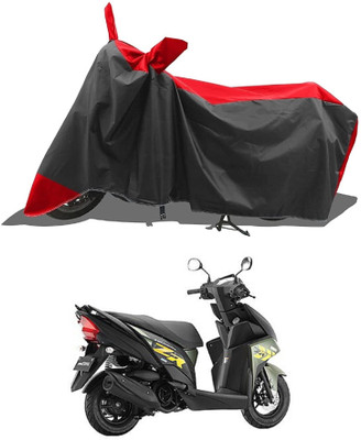 GROFATIK Two Wheeler Cover for Yamaha(Cygnus Ray ZR, Red)