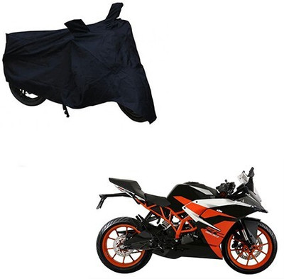 DeepShakshi AUTOMOTIVE Two Wheeler Cover for KTM(RC 390, Black)