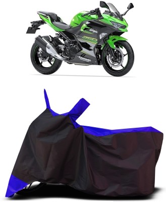 VESMEI Two Wheeler Cover for Kawasaki(Ninja 300, Blue)