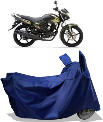 Amexride Two Wheeler Cover for Yamaha(Saluto, Blue)
