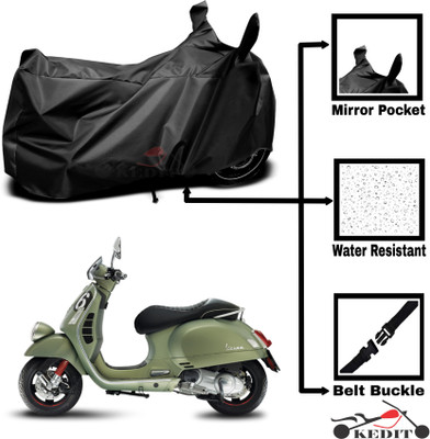 KEDIT Two Wheeler Cover for Universal For Bike(GTS 300 BS6, Black)