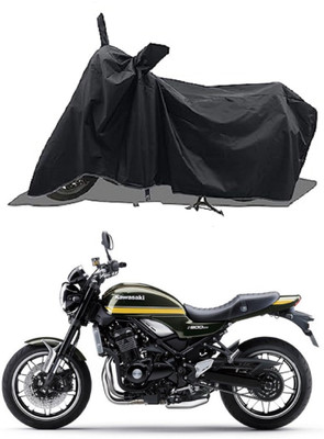 SPECTUS Two Wheeler Cover for Kawasaki(Z900 RS Cafe Racer BS6, Black)
