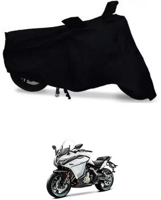 APNEK Waterproof Two Wheeler Cover for CFMoto(400GT, Black)