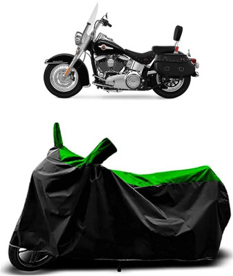 VESMEI Two Wheeler Cover for Harley Davidson(Heritage Softail Classic, Green)