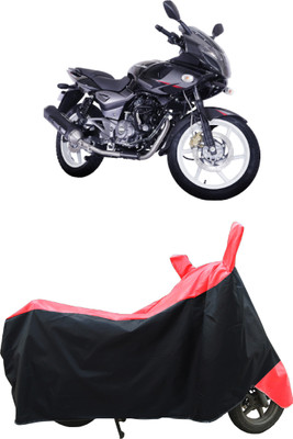 Coxtor Two Wheeler Cover for Bajaj(Pulsar 220 DTS-i, Red)