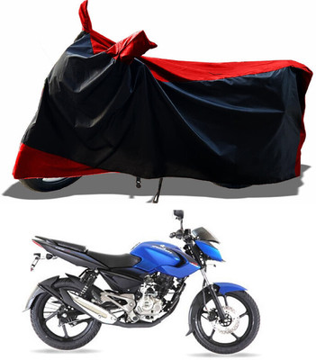 DeepShakshi AUTOMOTIVE Two Wheeler Cover for Bajaj(Pulsar 135, Red)