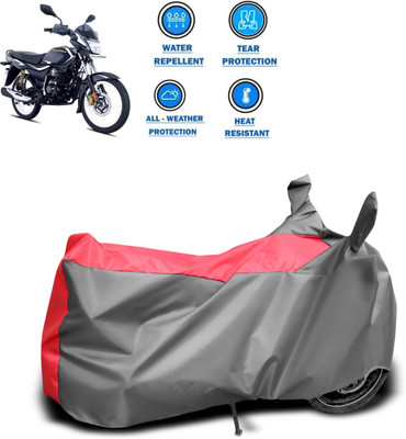 CODOKI Waterproof Two Wheeler Cover for Bajaj(Platina 110 H-Gear, Grey)