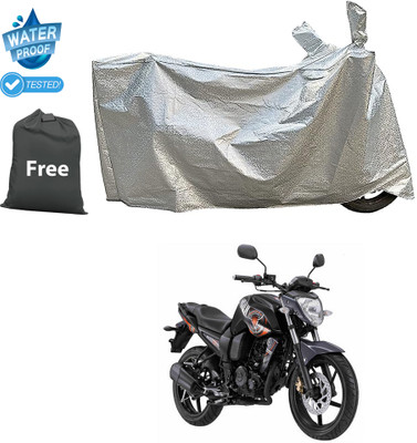 CODOKI Waterproof Two Wheeler Cover for Yamaha(FZ-S FI, Silver)