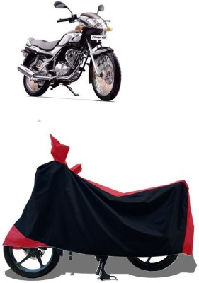 AASHTIK MART Two Wheeler Cover for TVS(Fiero F2, Red)