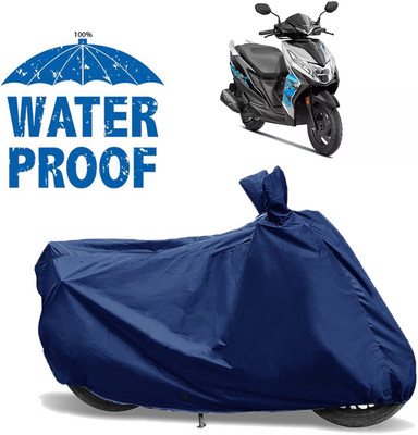 AUTOCAD Waterproof Two Wheeler Cover for Honda(Dio, Blue)
