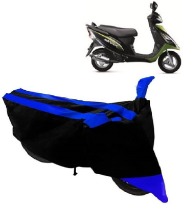 DeepShakshi AUTOMOTIVE Two Wheeler Cover for TVS(Scooty Streak, Blue)