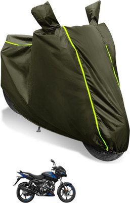 Auto Hub Waterproof Two Wheeler Cover for Bajaj(Pulsar 125, Multicolor)