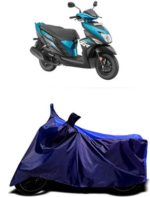 VESMEI Two Wheeler Cover for Yamaha(Ray-ZR 125FI BS6, Blue)