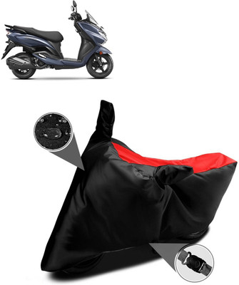 CODOKI Two Wheeler Cover for Suzuki(Burgman Street 125, Red)