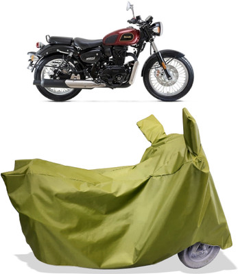 Amexride Two Wheeler Cover for Benelli(Imperiale 400, Maroon)