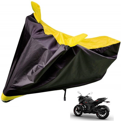 Auto Hub Two Wheeler Cover for Bajaj(Pulsar NS 160, Yellow)