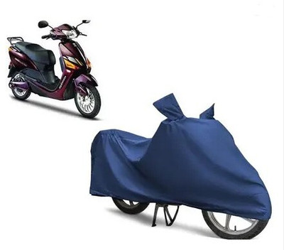 JVBRANGI Two Wheeler Cover for Hero(Electric Optima, Blue)