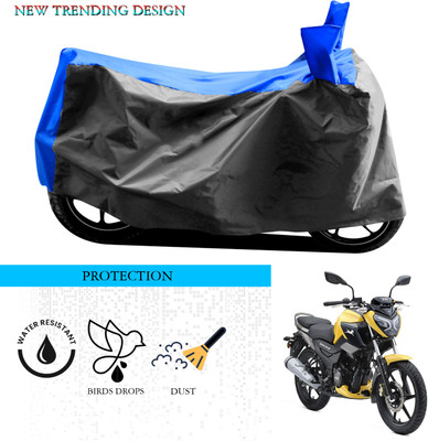 SnehaSales Waterproof Two Wheeler Cover for TVS(Raider, Grey, Blue)