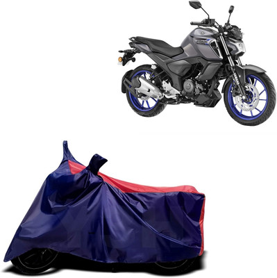 Y3H Two Wheeler Cover for Yamaha(FZ S FI (V 2.0) BS6, Blue, Red)