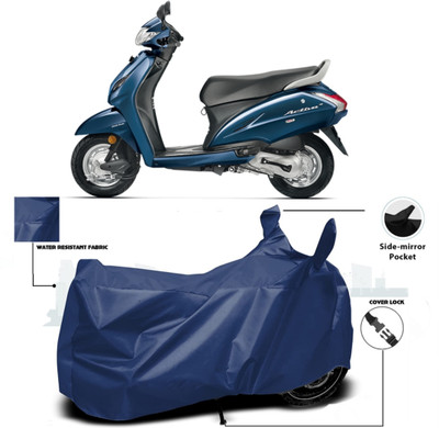 WMIZEXA Waterproof Two Wheeler Cover for Honda(Blue)