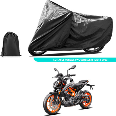 CODOKI Two Wheeler Cover for KTM(390 Duke BS6, Black)
