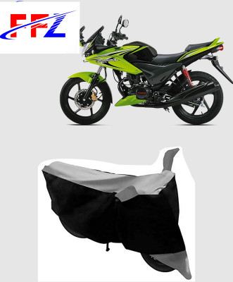 FFZ Waterproof Two Wheeler Cover for Honda(CBF Stunner, Black, Grey)