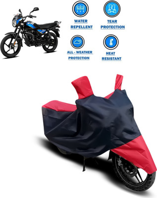 CODOKI Waterproof Two Wheeler Cover for Bajaj(CT110, Red)